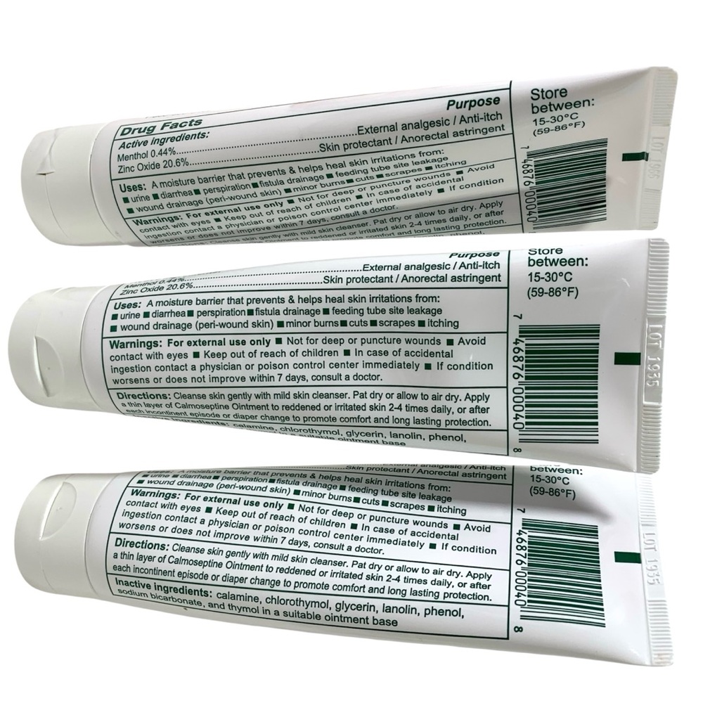 Calmoseptine Ointment 3 Pack Bundle 4.5 oz Sealed - Picture 2 of 3